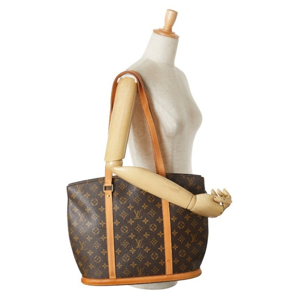 Louis Vuitton Monogram Babylon Tote Bag/Shoulder Bag M51102 Brown PVC Leather... - Picture 16 of 16